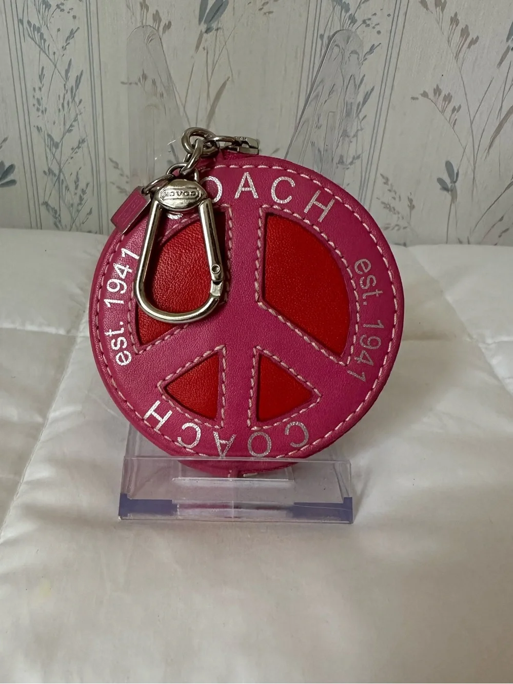 Coach Peace Pouch Keyfob